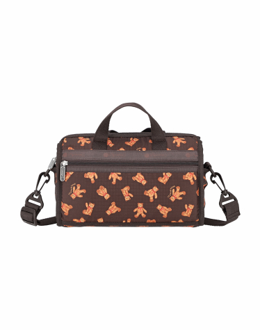 테디베어 원더랜드 미니 크로스바디 더플백