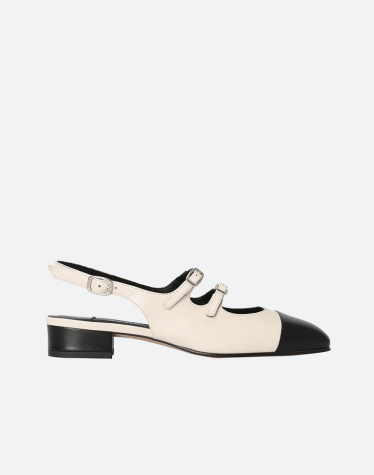 아브리코 베이지&블랙 메리제인