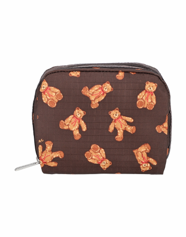 테디베어 원더랜드 스퀘어 코스메틱  파우치