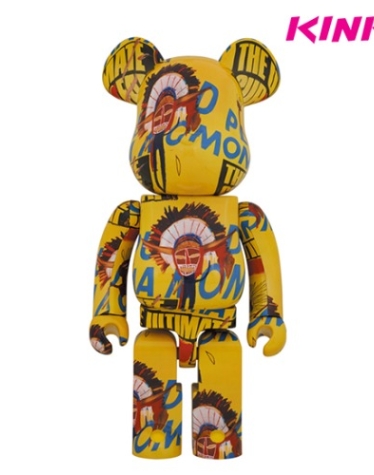 1000% BEARBRICK ANDY WARHOL × JEAN-MICHEL BASQUIAT #3