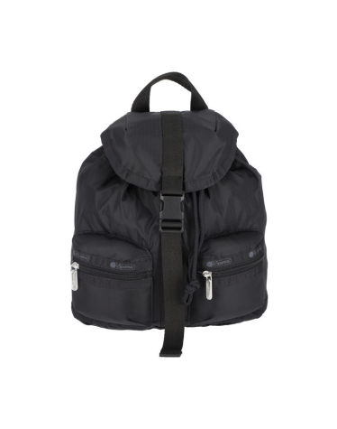 리사이클드 블랙 스몰 보이저 백팩