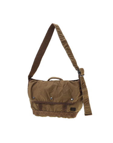 CRAG MESSENGER BAG(M)-BEIGE