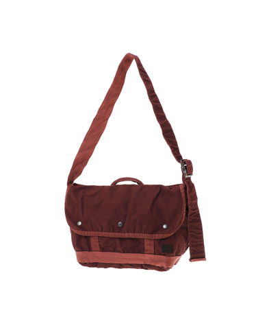 CRAG MESSENGER BAG(M)-BORDEAUX