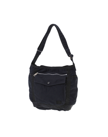 CRAG SHOULDER BAG(L)-NAVY/BLUE