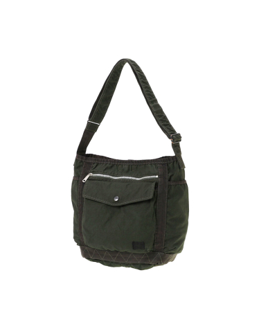 CRAG SHOULDER BAG(L)-SAGE GREEN