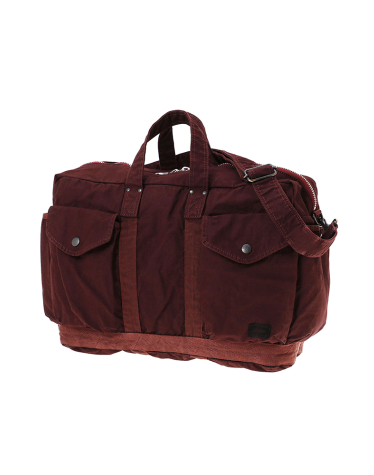 CRAG 2WAY BOSTON BAG(S)_BORDEAUX