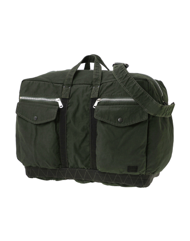 CRAG 2WAY BOSTON BAG(L)_SAGE GREEN