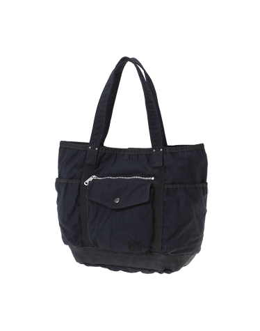 CRAG TOTE BAG_NAVY/BLUE