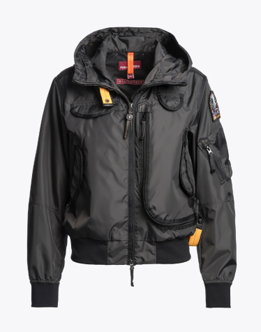 여성 후드 봄버 재킷 고비 스프링-Off-Black (26SMPWJKMA31PJ0600)