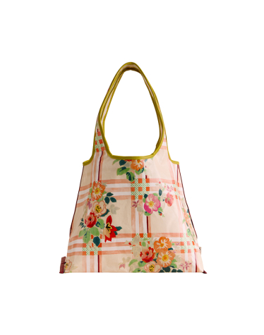 메릴본 쇼퍼백 - 아카이브 플로럴 체크