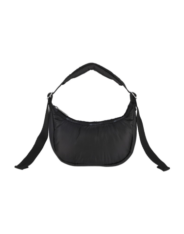 글로니 미드나잇 누아르 미니 크레센트 호보백