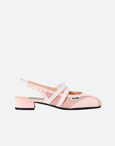 피치 핑크 슬링백