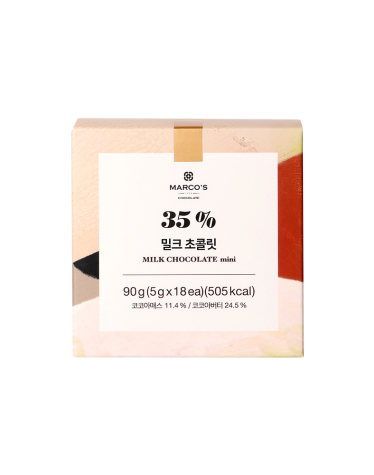 밀크 초콜릿 미니 90g (5gx18ea)