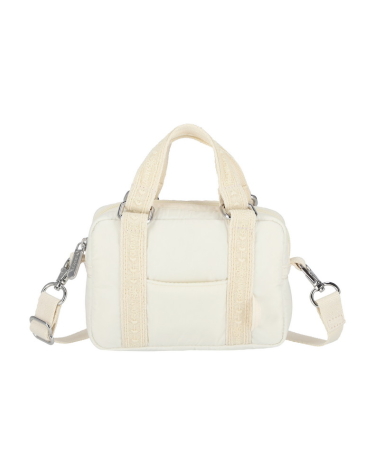 글로니 아이보리 프로스트 마이크로 토트백