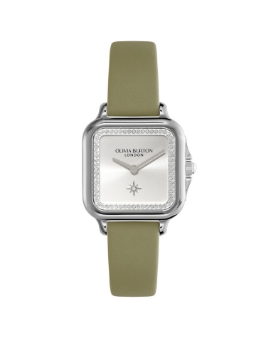 그로스베너 실버&세이지 그린 레더