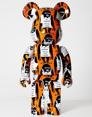 1000% BEARBRICK MONKEY SIGN