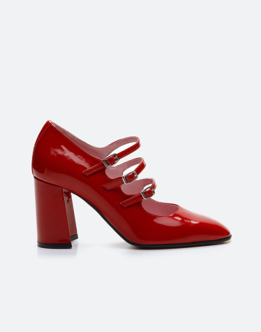 킬 레드 메리제인 펌프스