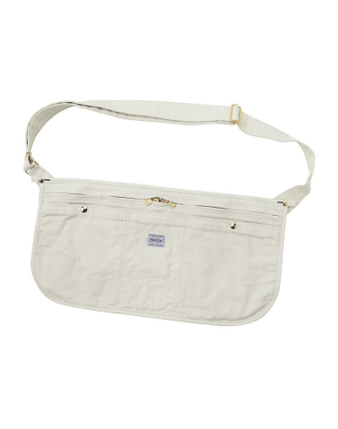 MILE WORK APRON-WHITE