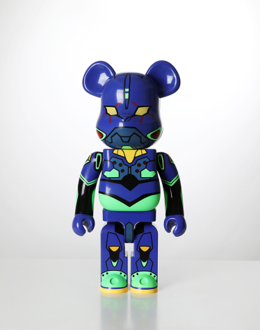 1000% BEARBRICK Evangelion Eva01 (New Paint Ver.)