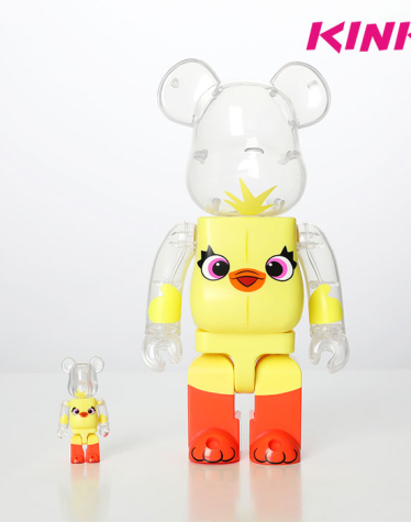 400%+100% BEARBRICK Ducky（TOY STORY 4）