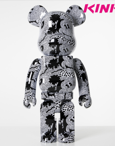 1000% BEARBRICK Keith Haring Mickey Mouse