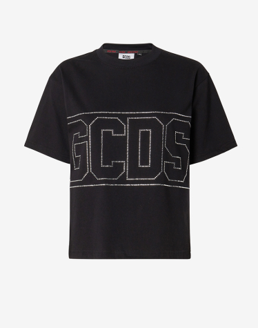 블링 GCDS 로고 티셔츠 