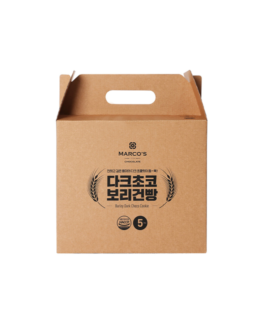 다크초코 보리건빵 선물세트 (130g X 5개입)