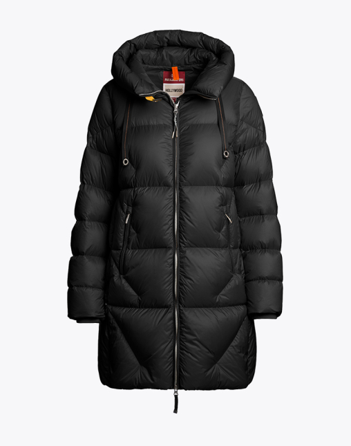 여성 롱 후드 다운 재킷 자넷-BLACK (25WMPWPUHY33PJ0541)