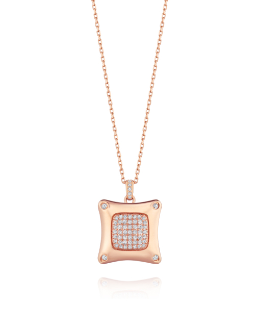 Gold Cushion  골드 쿠션 목걸이