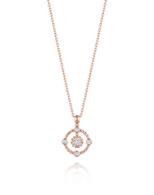 Universe 유니버스 0.1ct 목걸이