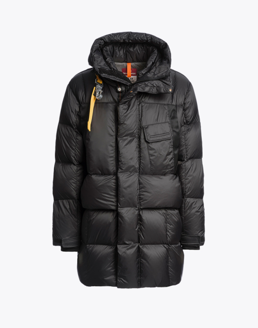 남성 롱 다운 푸퍼 재킷 볼드 파카-BLACK (25WMPMPUPP02PJ0541)