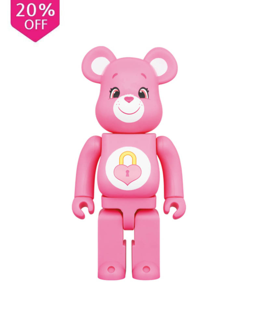 1000% BEARBRICK Care Bears Secret Bear