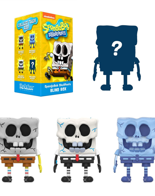 Spongebob Squarepants Blind Box Wave 01 - Blind Box Flat