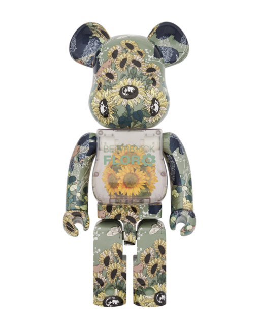 1000% BEARBRICK FLOR@ SUNFLOWER 