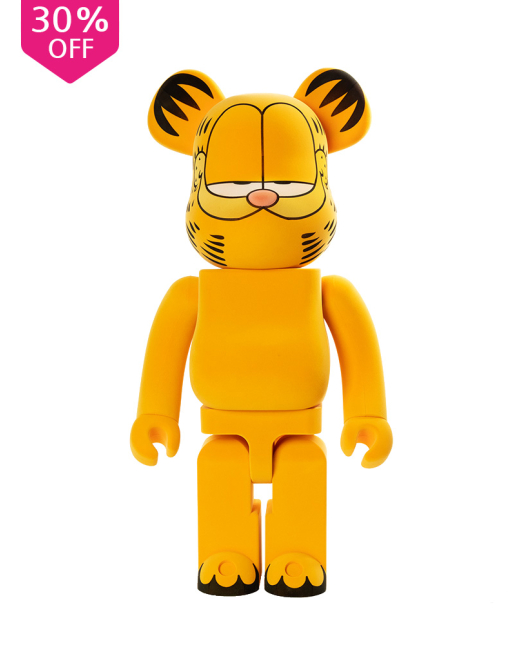 1000% BEARBRICK GARFIELD Flocky Ver.