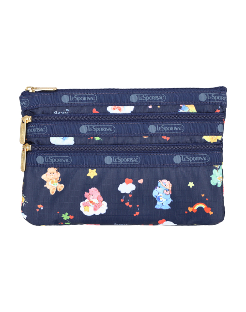 케어베어 쓰리집 코스메틱 파우치