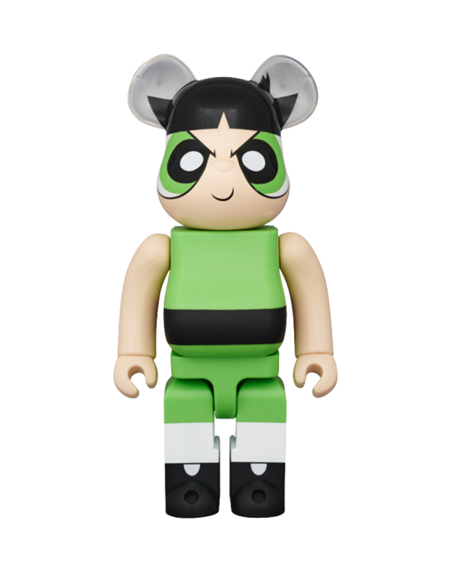400% BEARBRICK THE POWERPUFF GIRLS BUTTERCUP