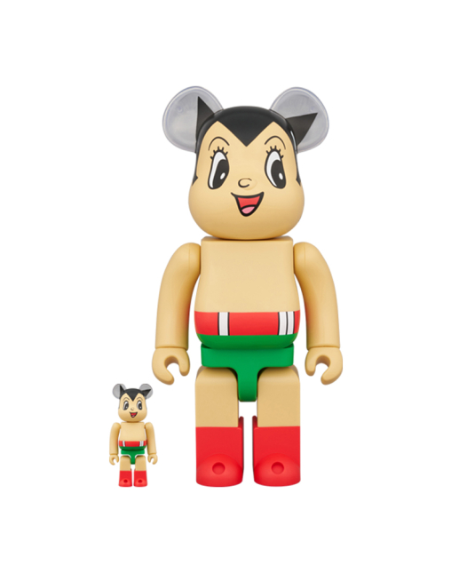 400%+100% BEARBRICK ASTRO BOY First color Ver.