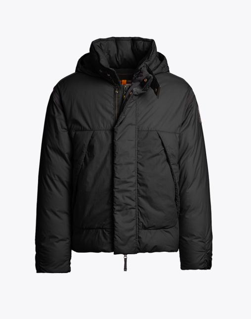 남성 후드 패딩 재킷 블랙번-BLACK/PHANTOM (25WMPMJKNA01PJB053)