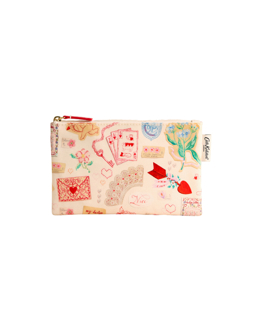 지퍼 펄스 파우치 - 밸런타인