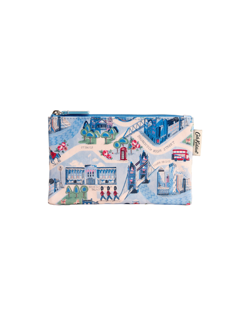 지퍼 펄스 파우치 - 런던 타운