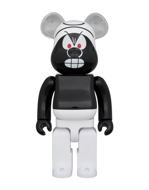 400% BEARBRICK BLACK SMURF