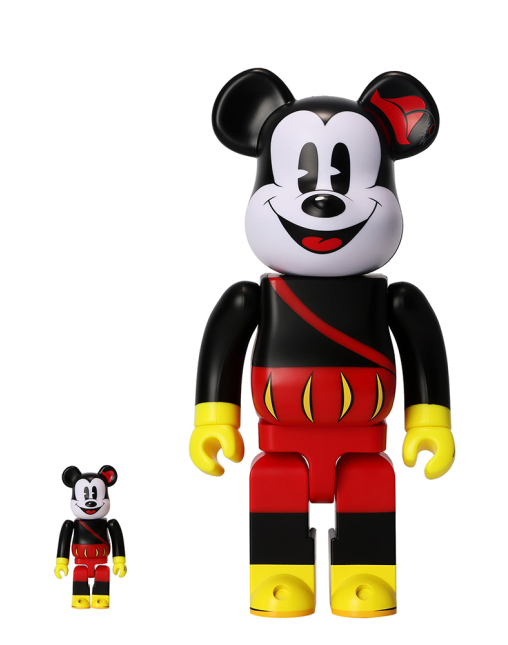 400%+100% BEARBRICK Mickey the Bard
