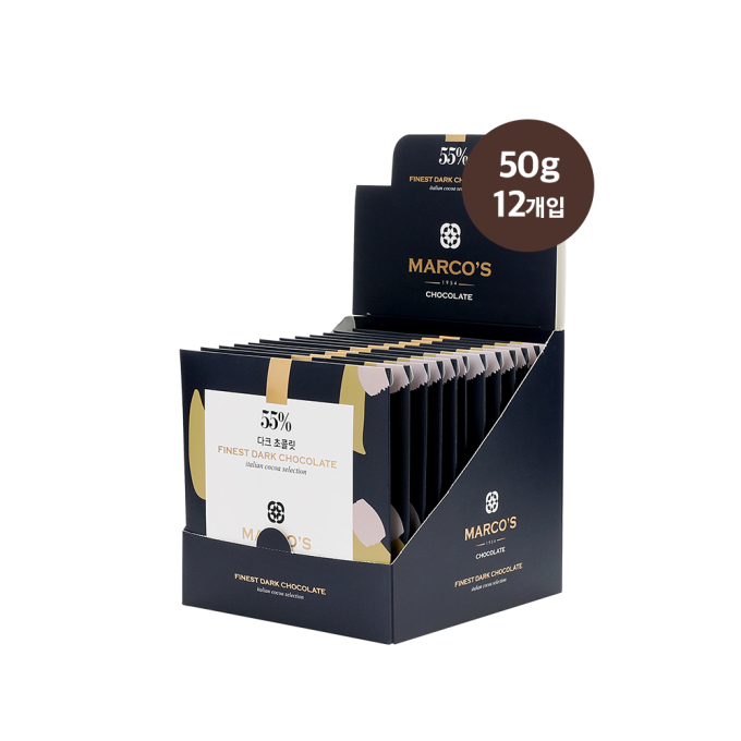 FINEST 55% 다크 초콜릿 50g (12개입)