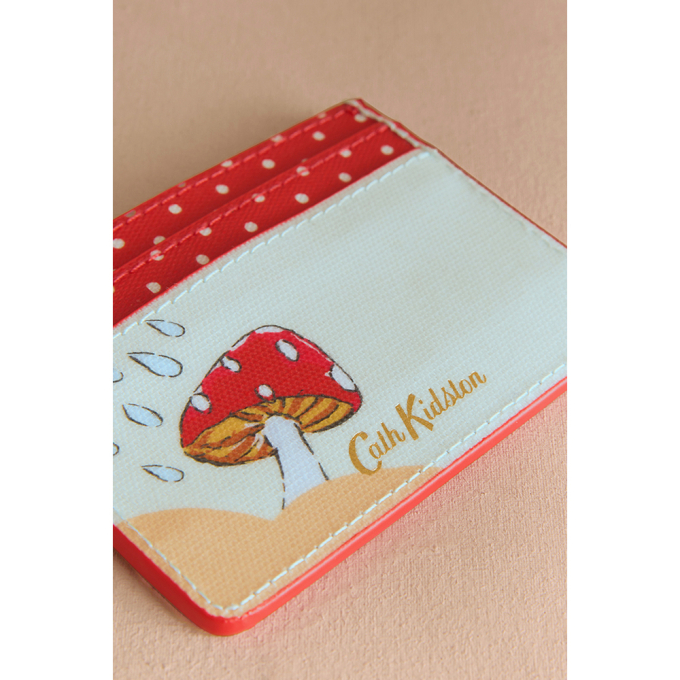 카드 홀더 - 레트로 머쉬룸