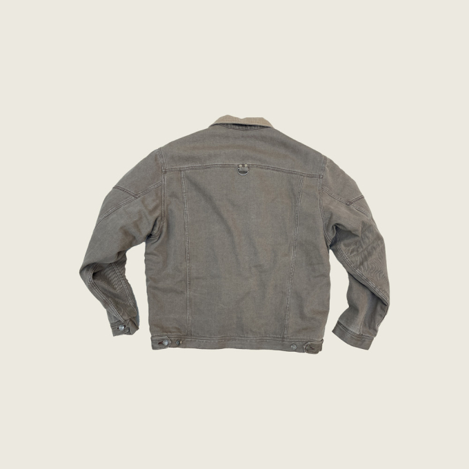 스터드 데님 자켓