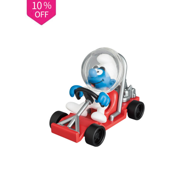 UDF The Smurfs SERIES 2 SMURF ASTRONAUT with MOON BUGGY