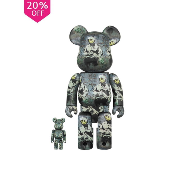 400%+100% BEARBRICK RIOT COP