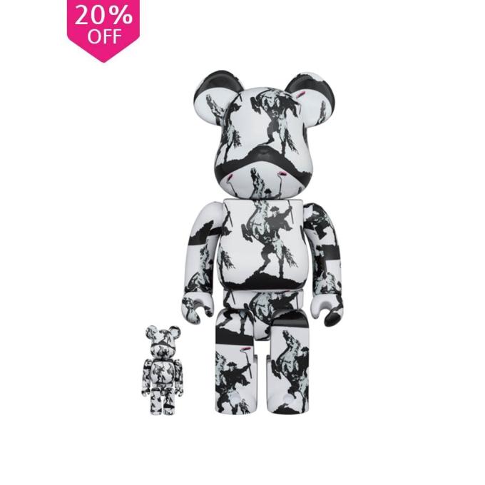 400%+100% BEARBRICK HIGHWAYMAN