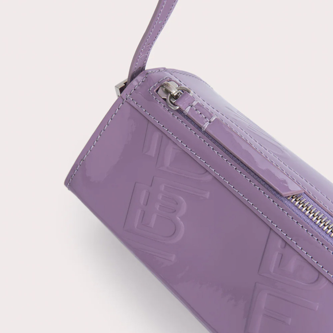 카로 퍼플 헤이즈 엠보스드 페이턴트 레더